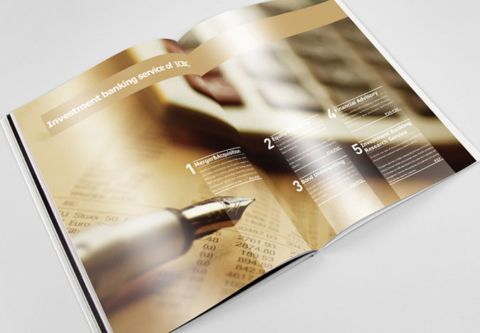 中国工商银行 画册设计公司 企业画册设计 企业宣传册设计