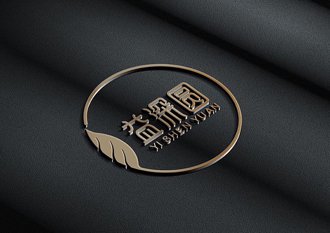日灿生态—益深圆  商标设计  品牌标志设计  项目logo设计